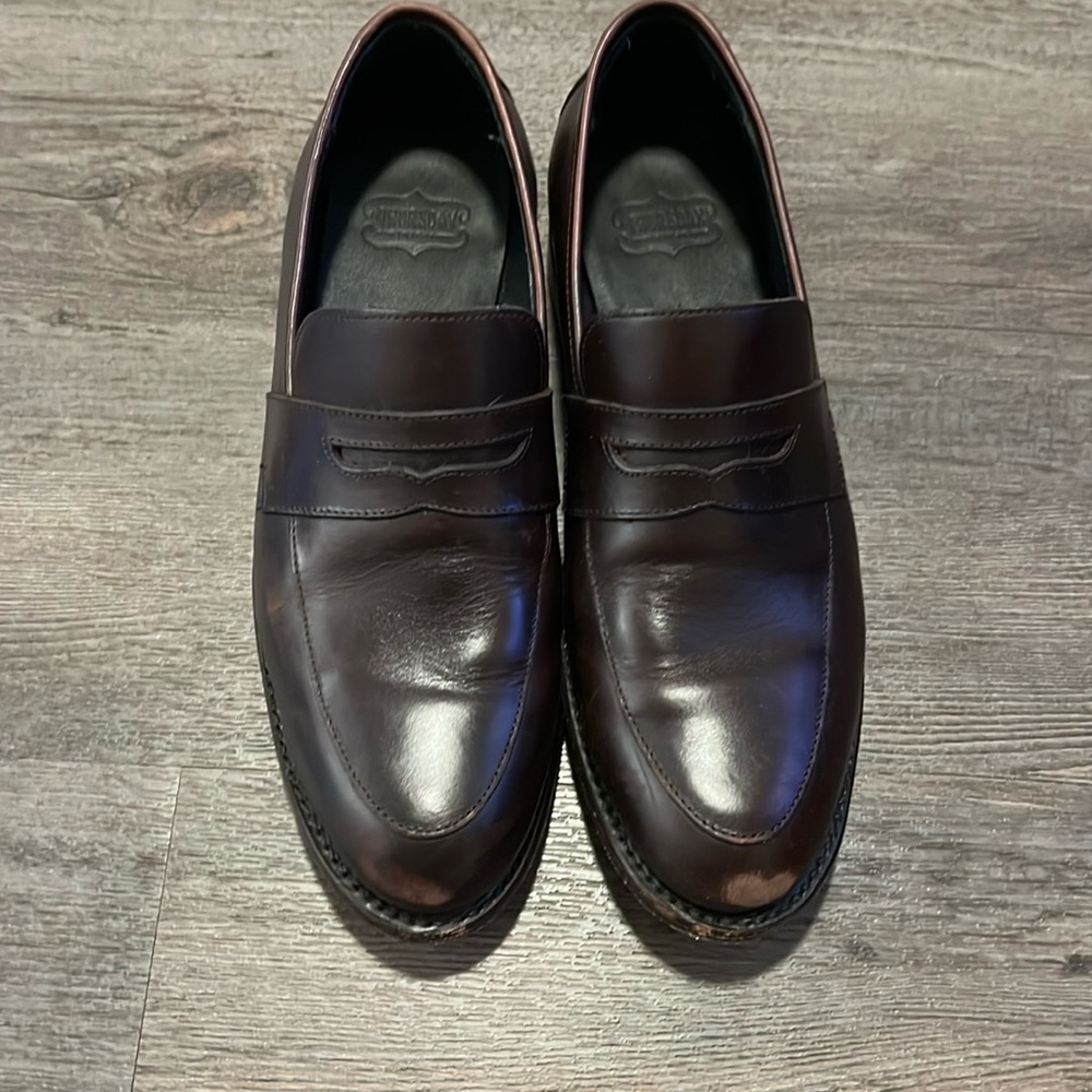 Thursday boot company “The Lincoln” loafers.